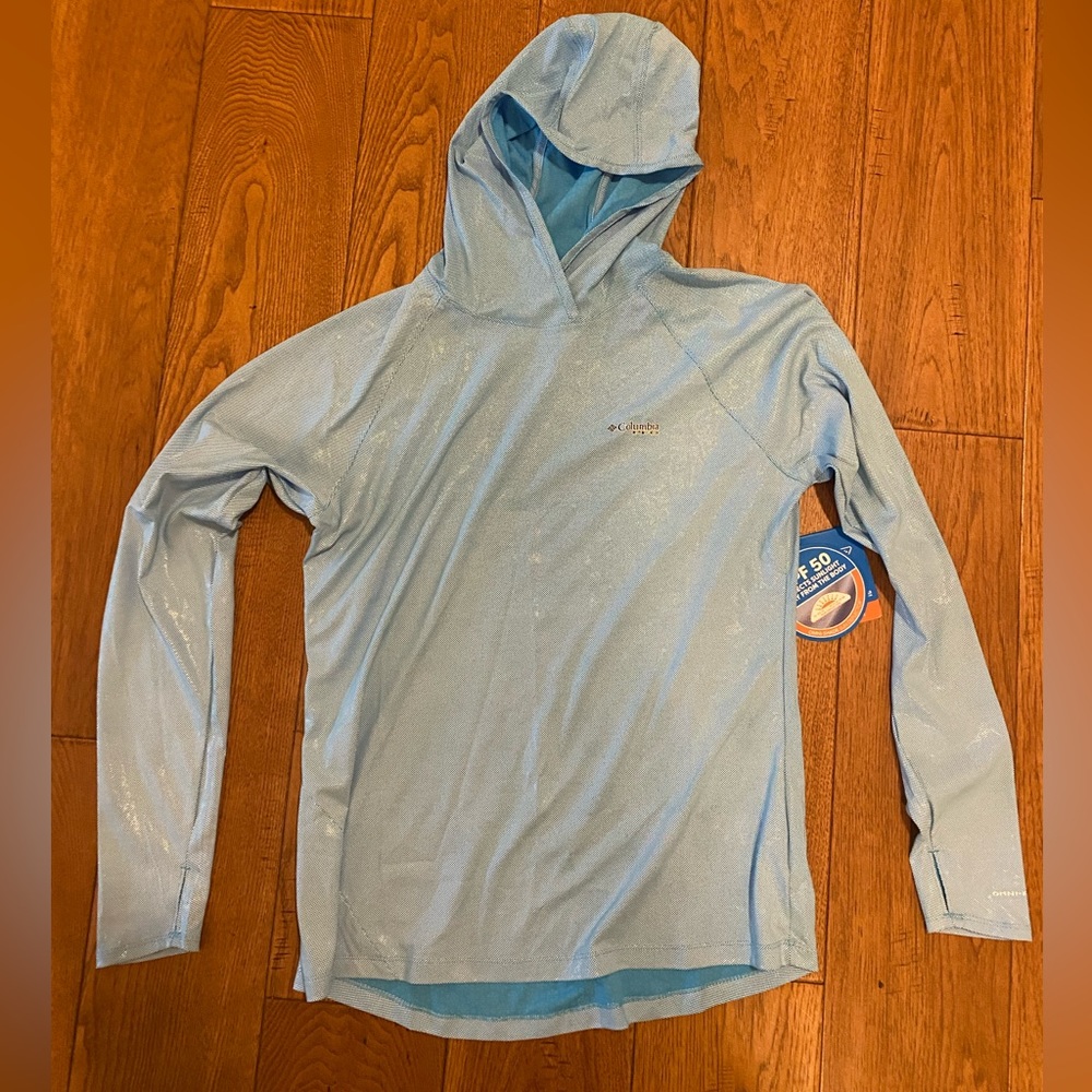 Blue Columbia sun hoodie